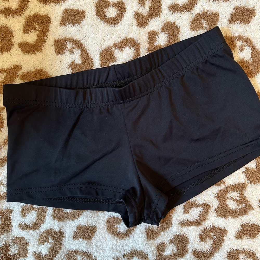 Adult small dance wear boy short.